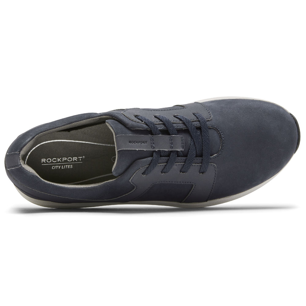 Rockport Sneakers Dam Blå - City Lites Trustride Tie - OEALI4512